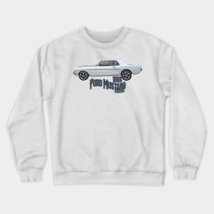 1966 Ford Mustang Coupe Crewneck Sweatshirt